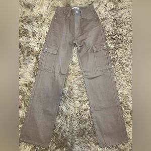 Brown Cargo Pants